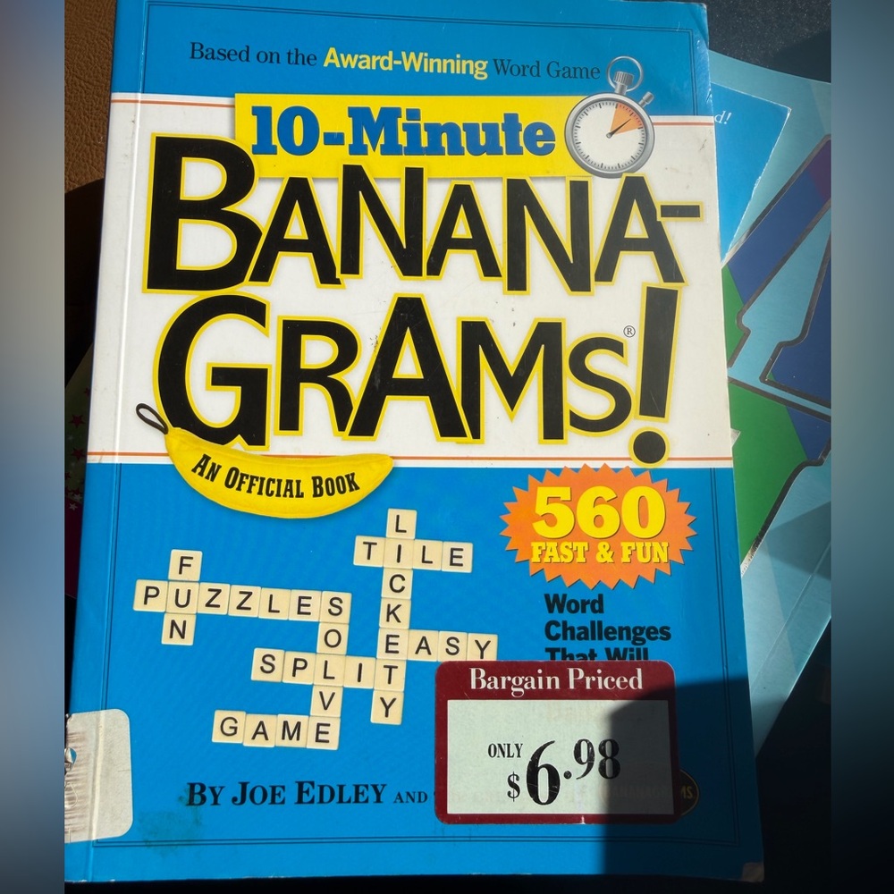 10-Minute Banana-Grams! Puzzle Book